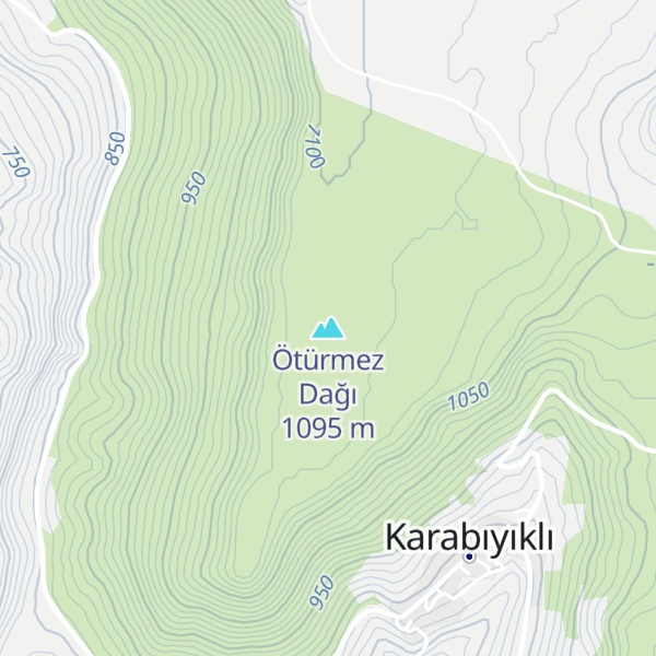 Map of Ötürmez Dağı