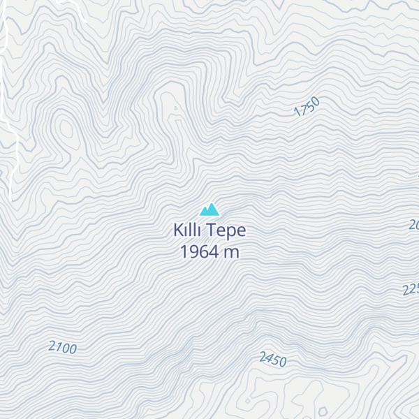 Map of Kıllı Tepe
