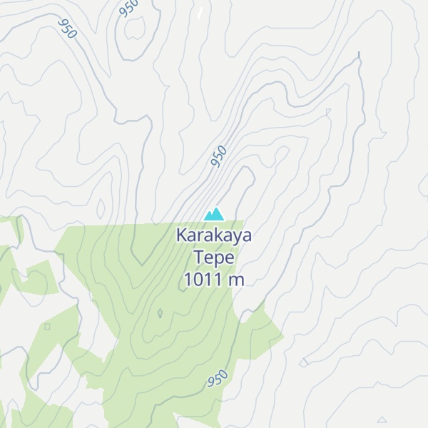 Map of Karakaya Tepe