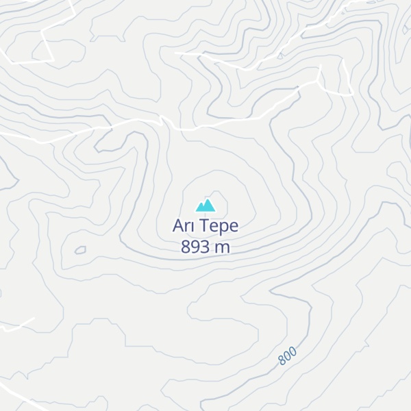 Map of Arı Tepe