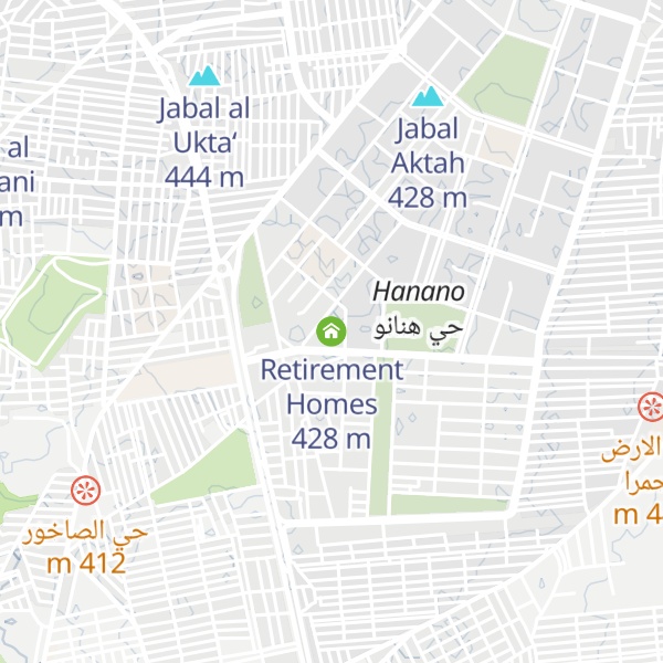Map of Retirement Homes