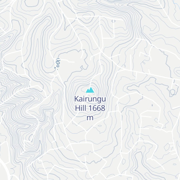 Map of Kairungu Hill