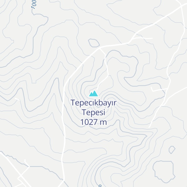 Map of Tepecıkbayır Tepesi