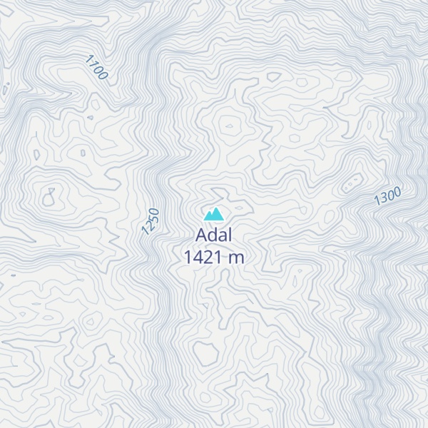Map of Adal