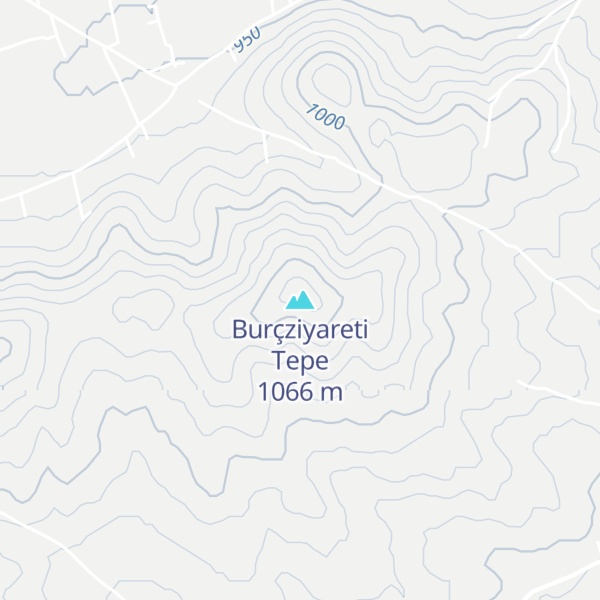 Map of Burçziyareti Tepe