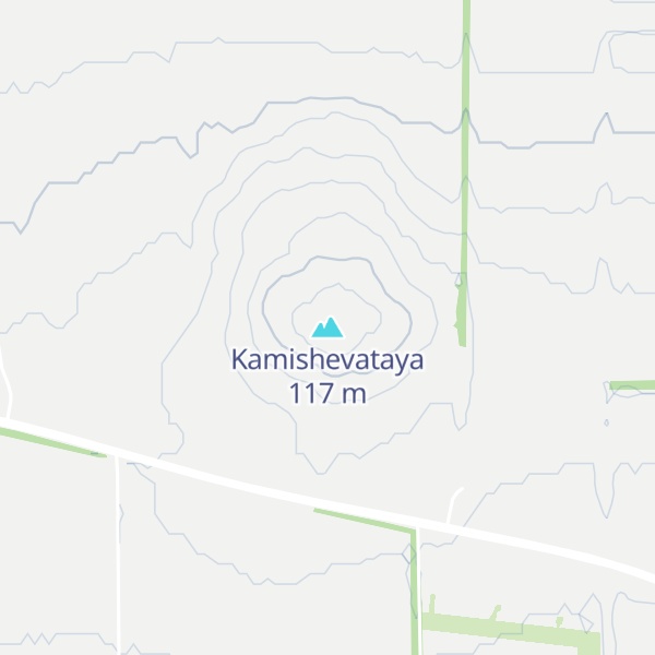 Map of Kamishevataya