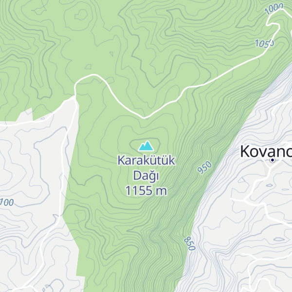 Map of Karakütük Dağı