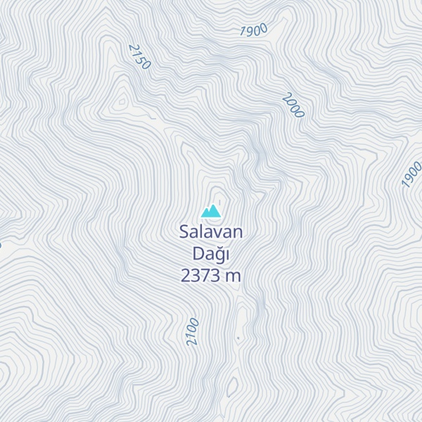 Map of Salavan Dağı