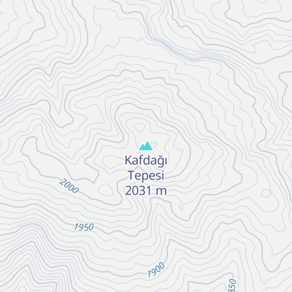 Map of Kafdağı Tepesi