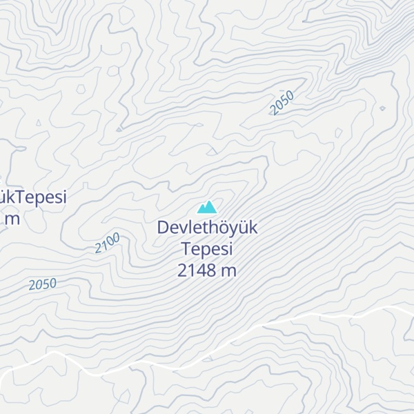 Map of Devlethöyük Tepesi