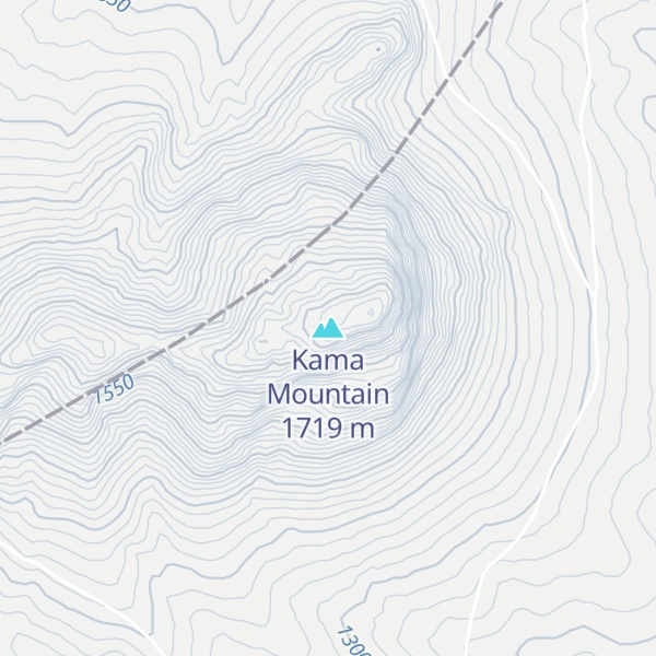 Map of Kama Mountain