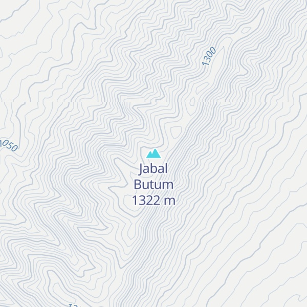 Map of Jabal Butum