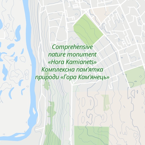 Map of Krem'yanec
