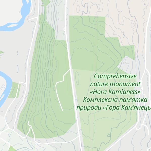 Map of Kremenets