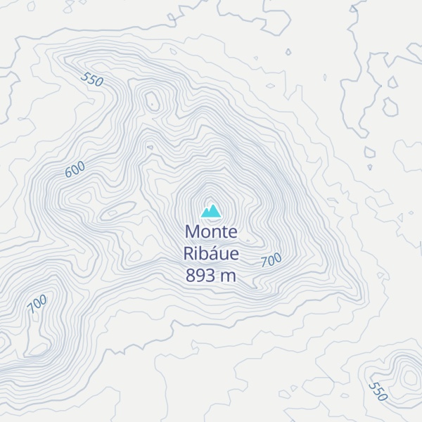 Map of Monte Ribáue