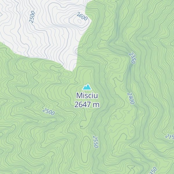 Map of Misciu