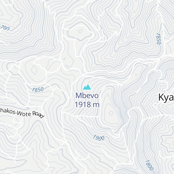 Map of Mbevo
