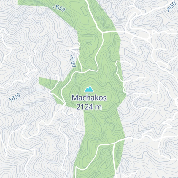 Map of Machakos