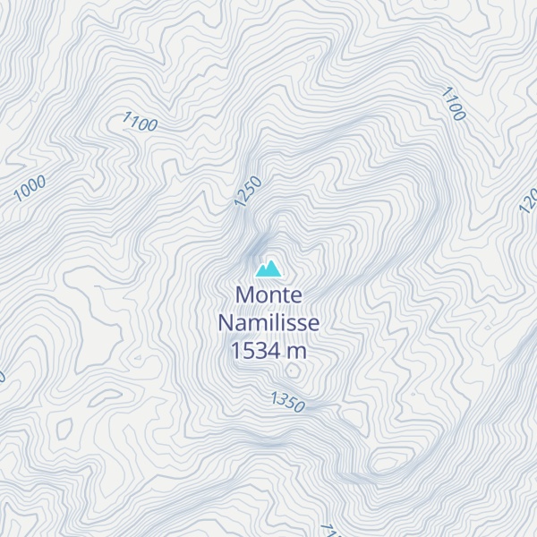 Map of Monte Namilisse