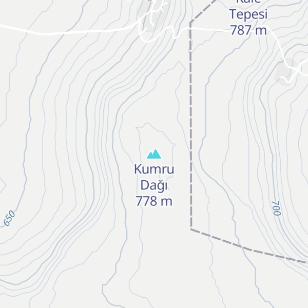 Map of Kumru Dağı