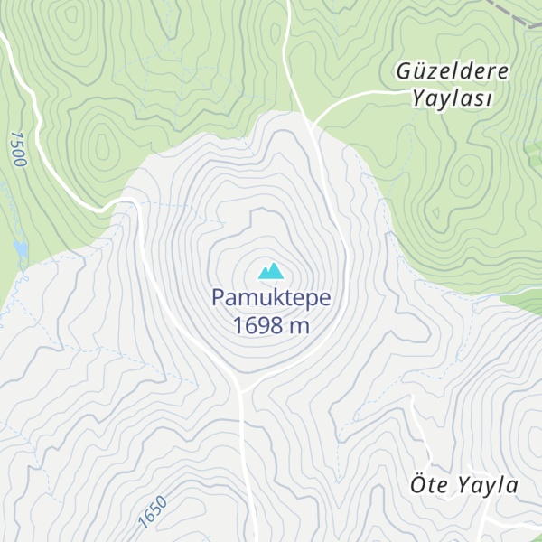 Map of Pamuktepe