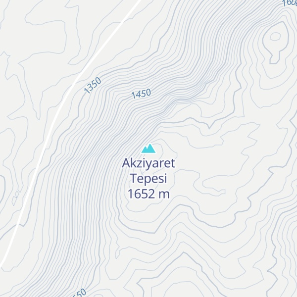 Map of Akziyaret Tepesi