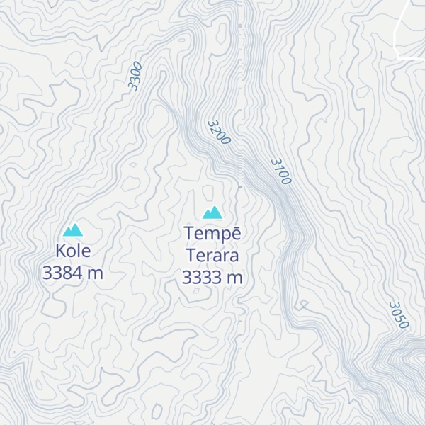 Map of Tempē Terara