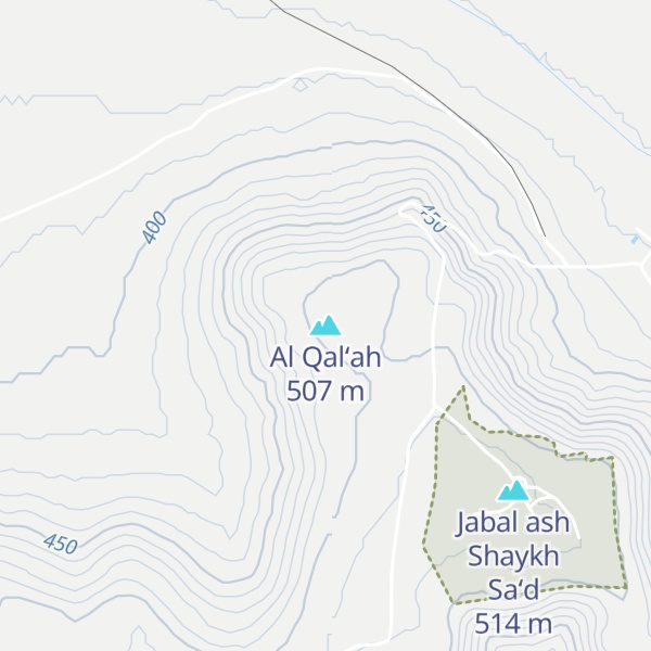 Map of Al Qal‘ah
