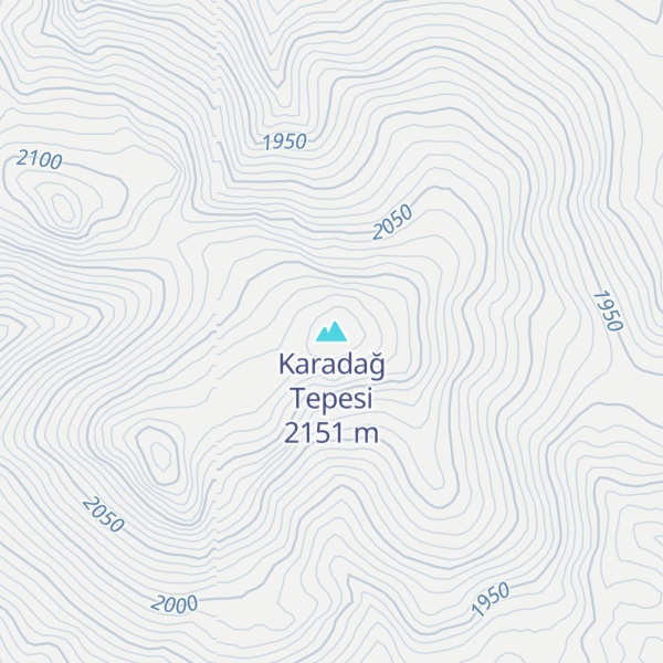 Map of Karadağ Tepesi