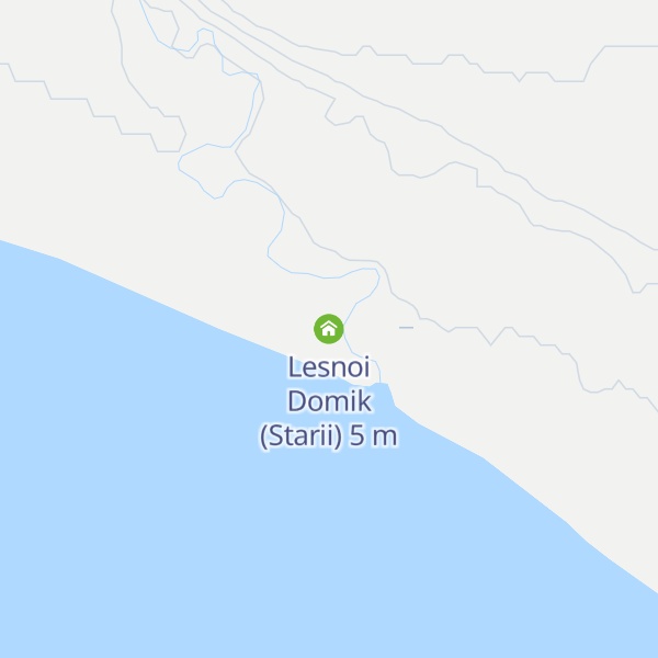 Map of Lesnoi Domik (Starii)