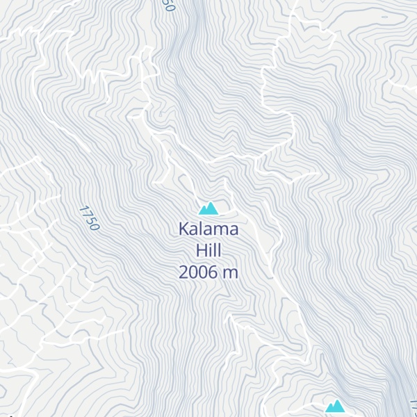 Map of Kalama Hill