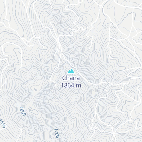 Map of Chana