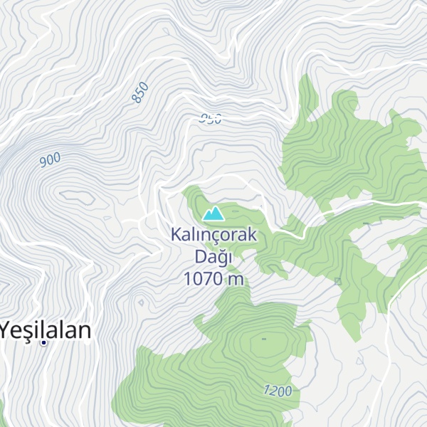 Map of Kalınçorak Dağı