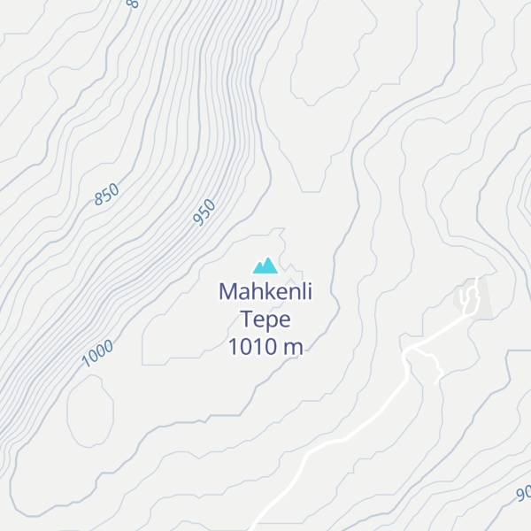 Map of Mahkenli Tepe