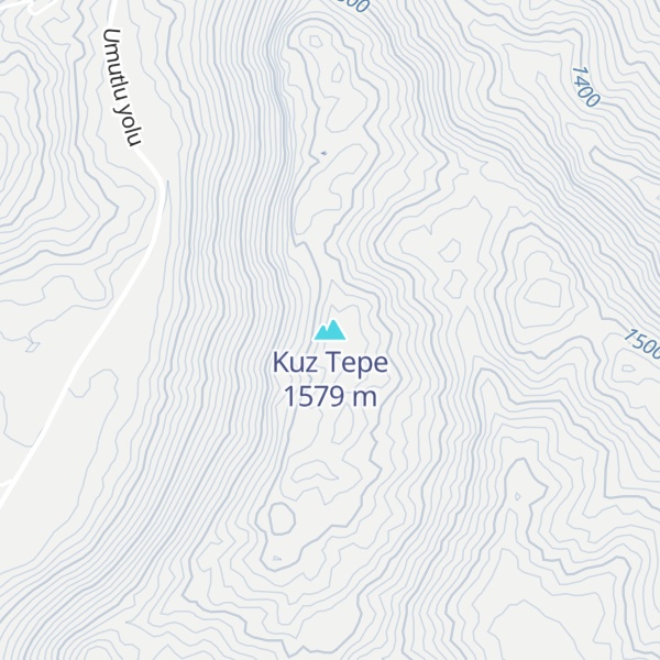 Map of Kuz Tepe