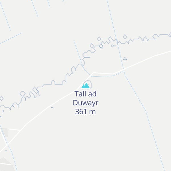 Map of Tall ad Duwayr