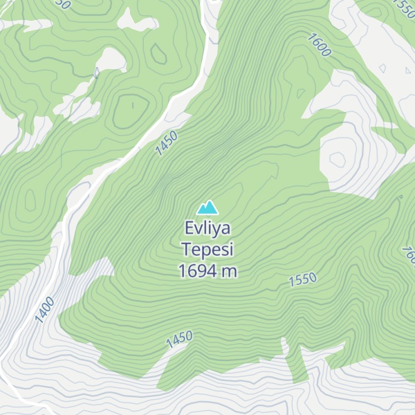 Map of Evliya Tepesi