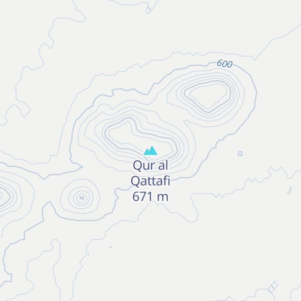 Map of Qur al Qattafi