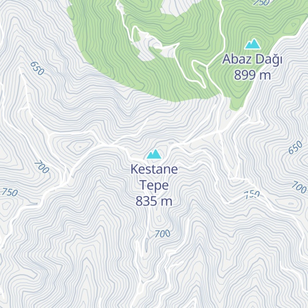 Map of Kestane Tepe