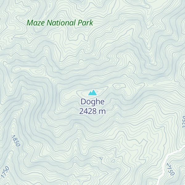 Map of Doghe
