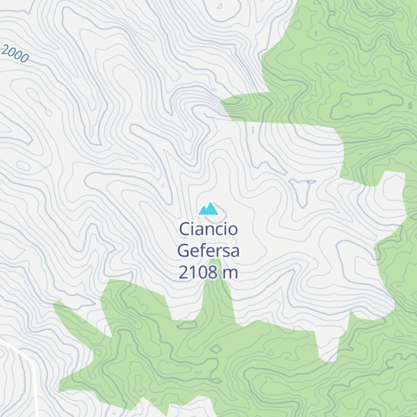 Map of Ciancio Gefersa