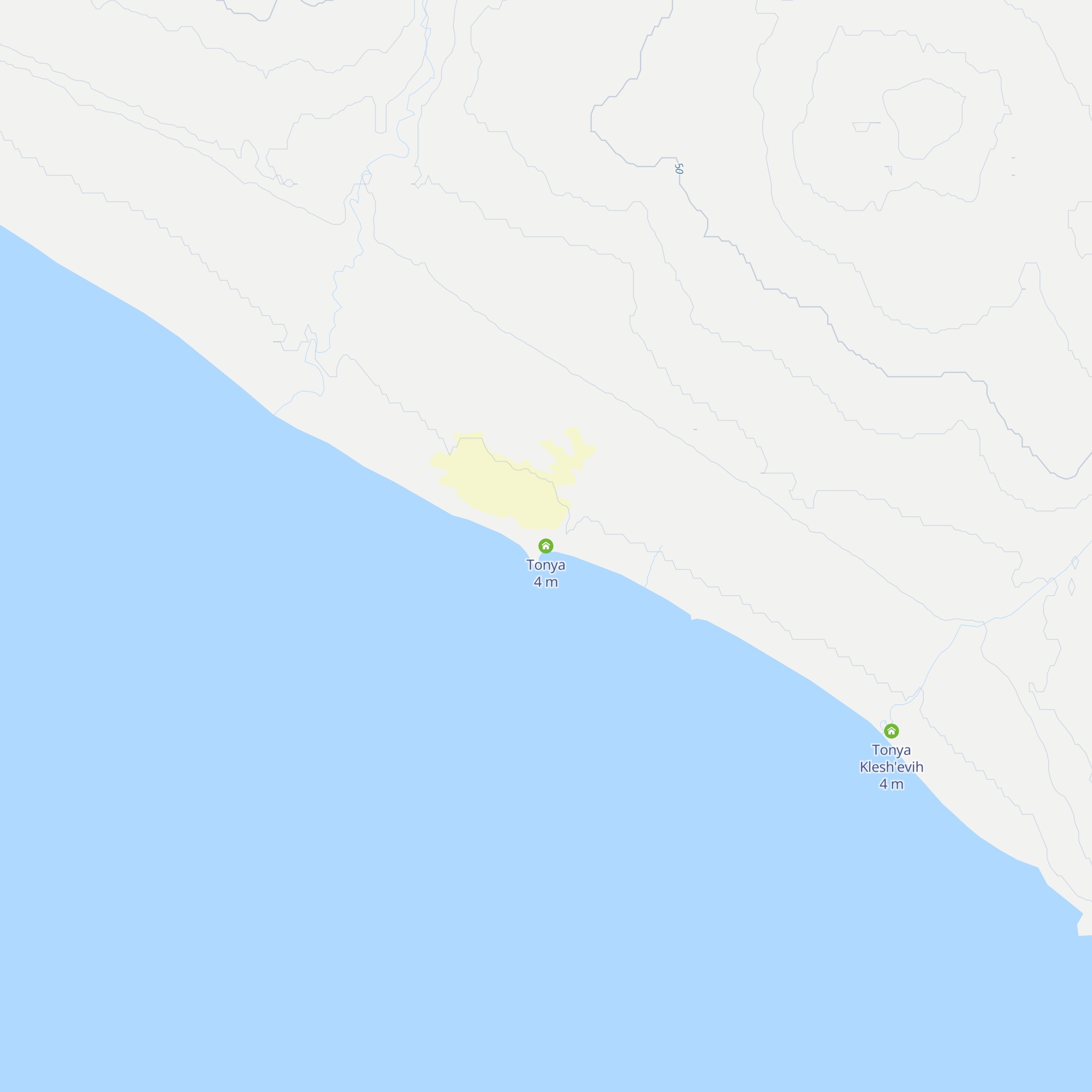 Tonya map
