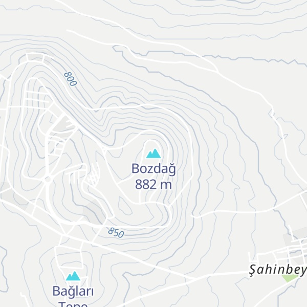 Map of Bozdağ