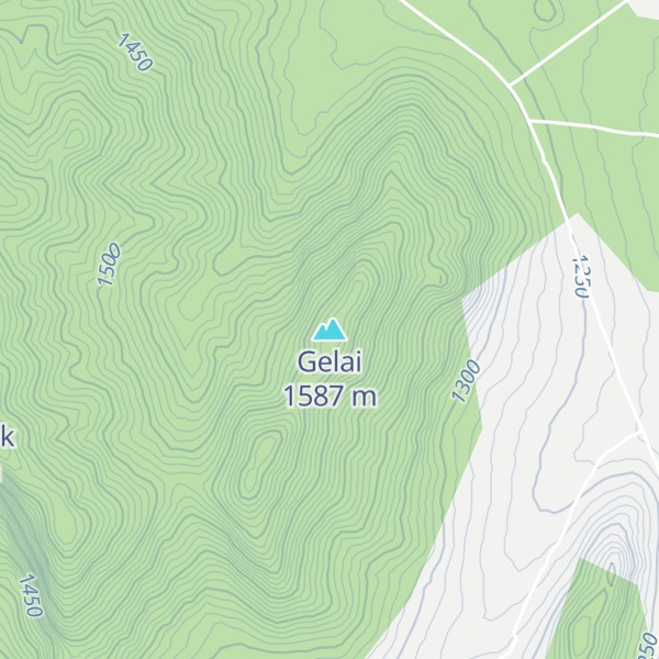 Map of Gelai