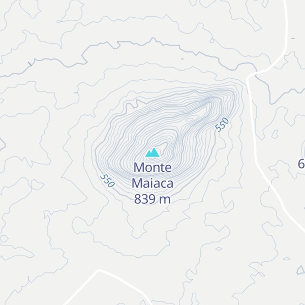 Map of Monte Maiaca
