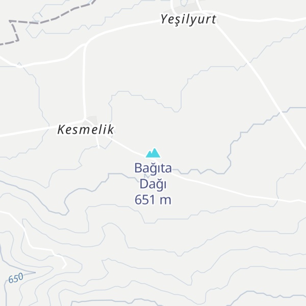 Map of Bağıta Dağı