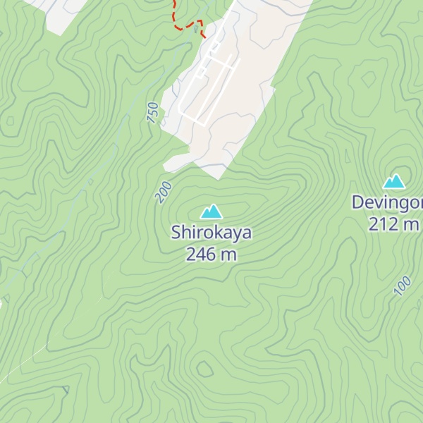Map of Shirokaya