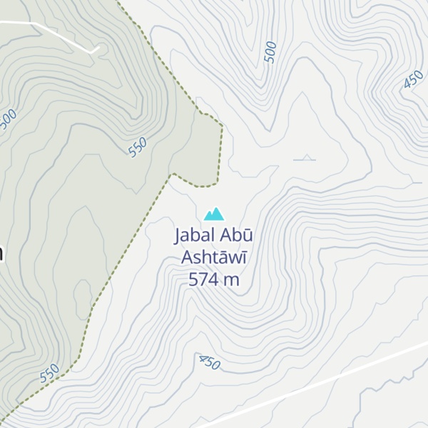 Map of Jabal Abū Ashtāwī