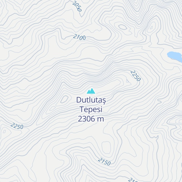 Map of Dutlutaş Tepesi