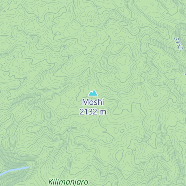 Map of Moshi